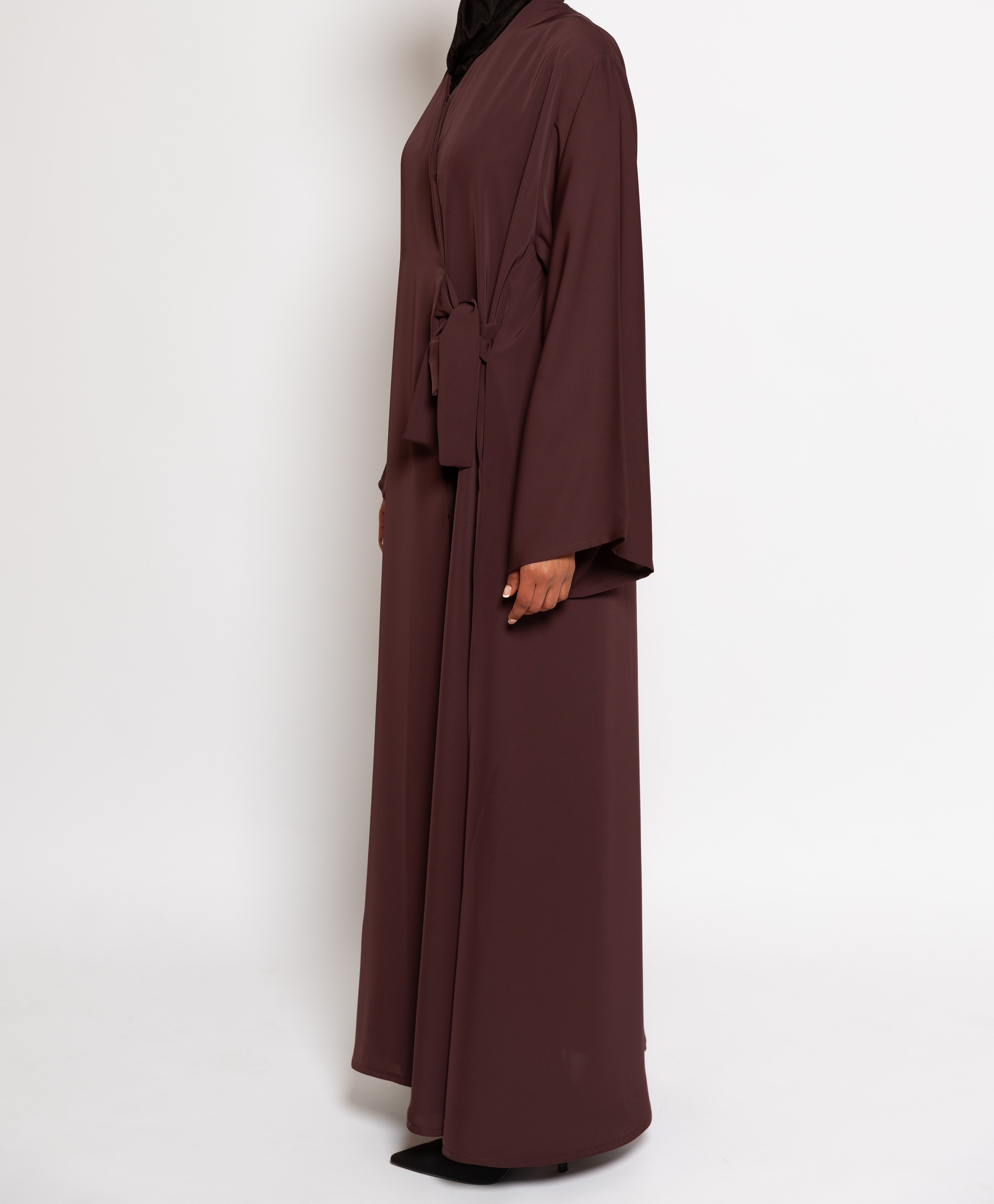 Abaya portefeuille - Marron