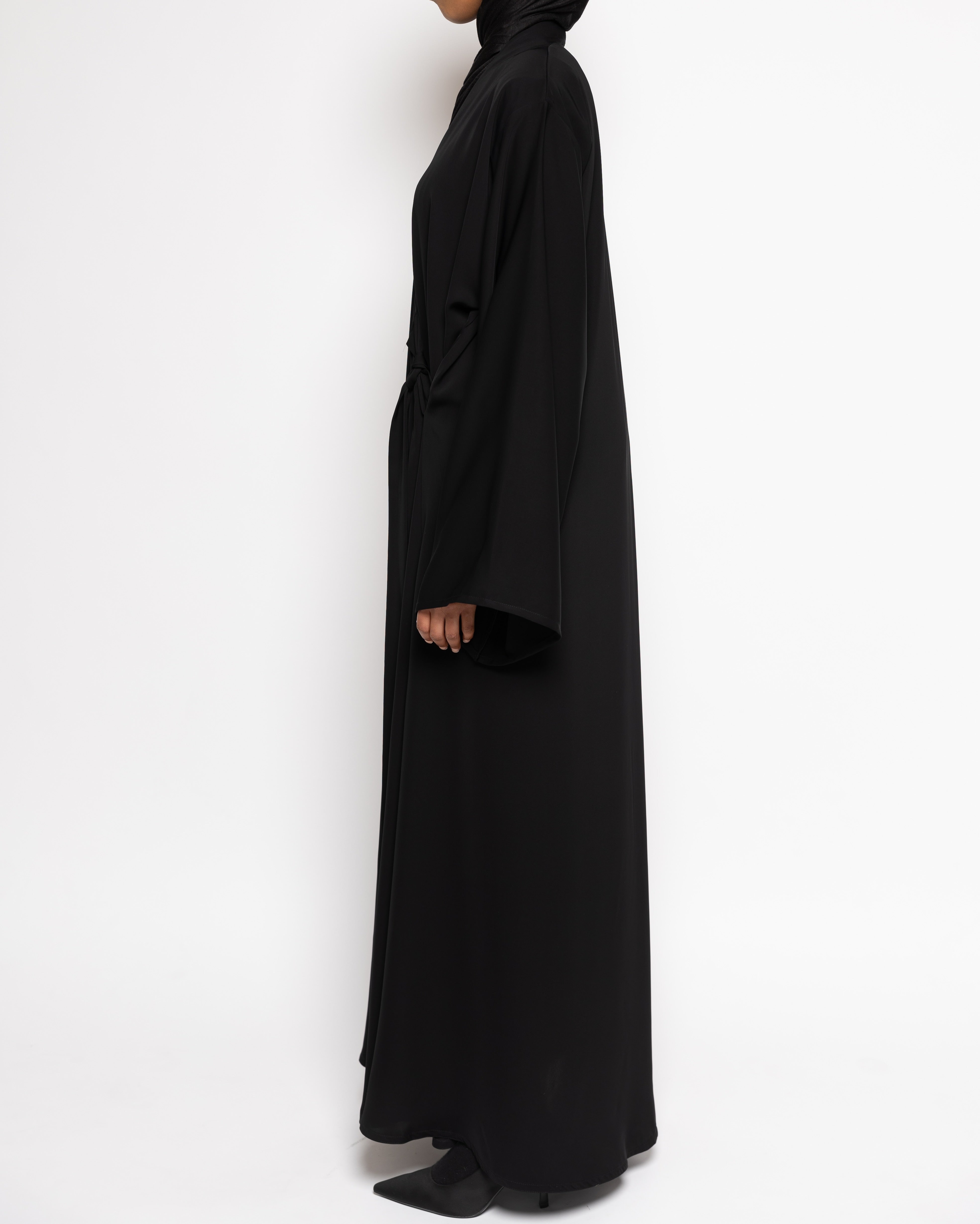 Wrap Abaya - Black