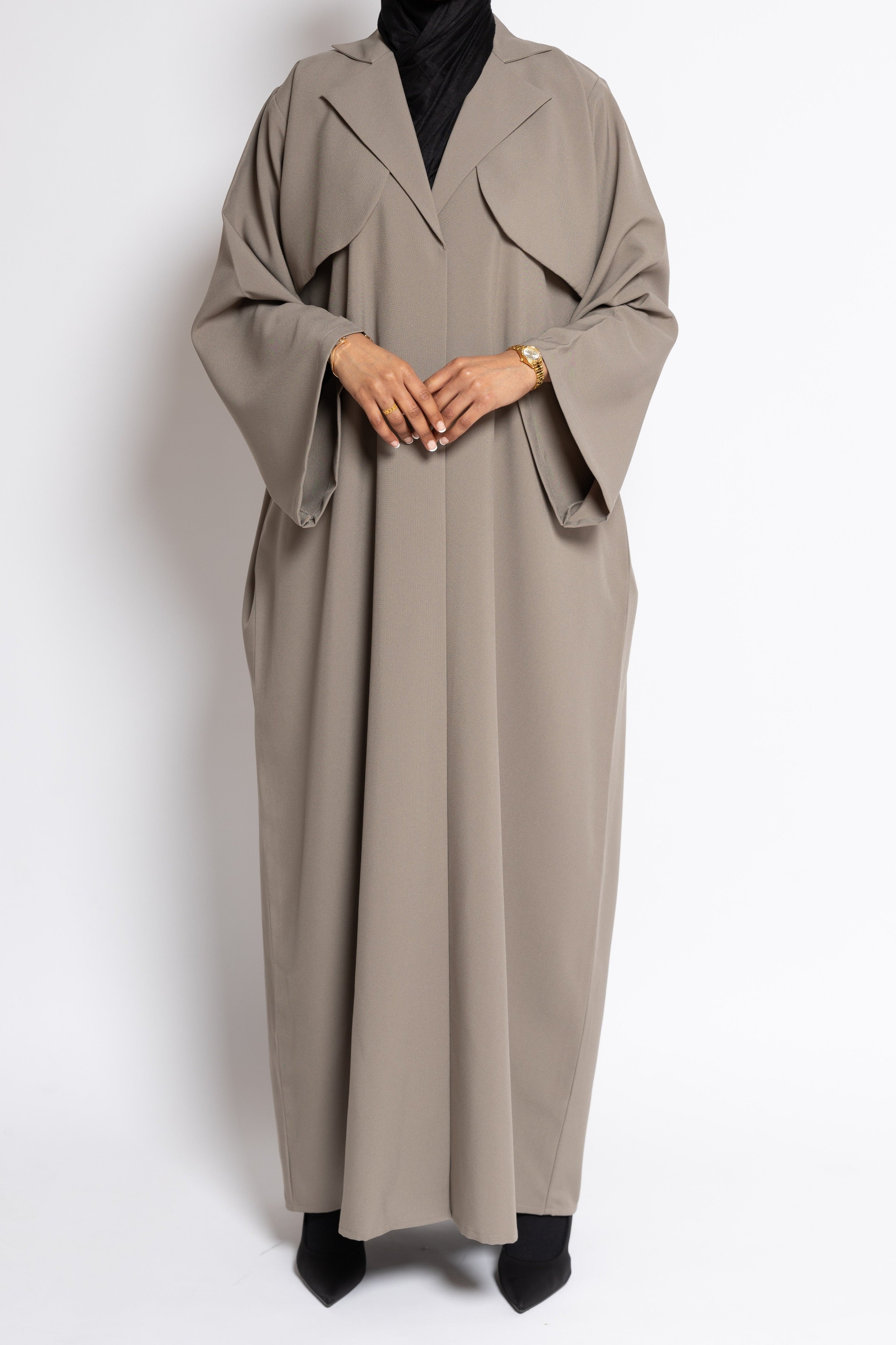 Trench Abaya - Grège
