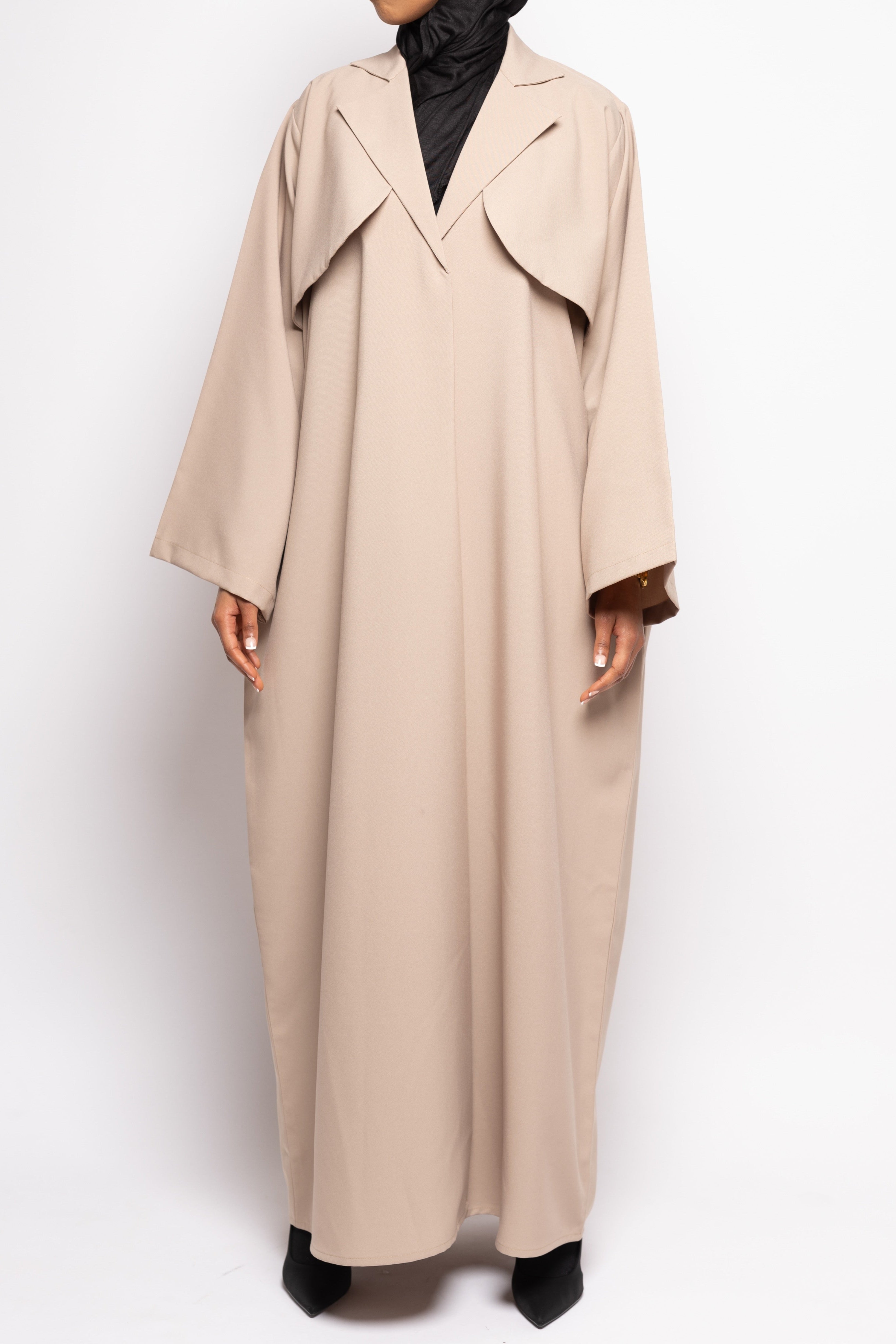 Trench Abaya - Crème