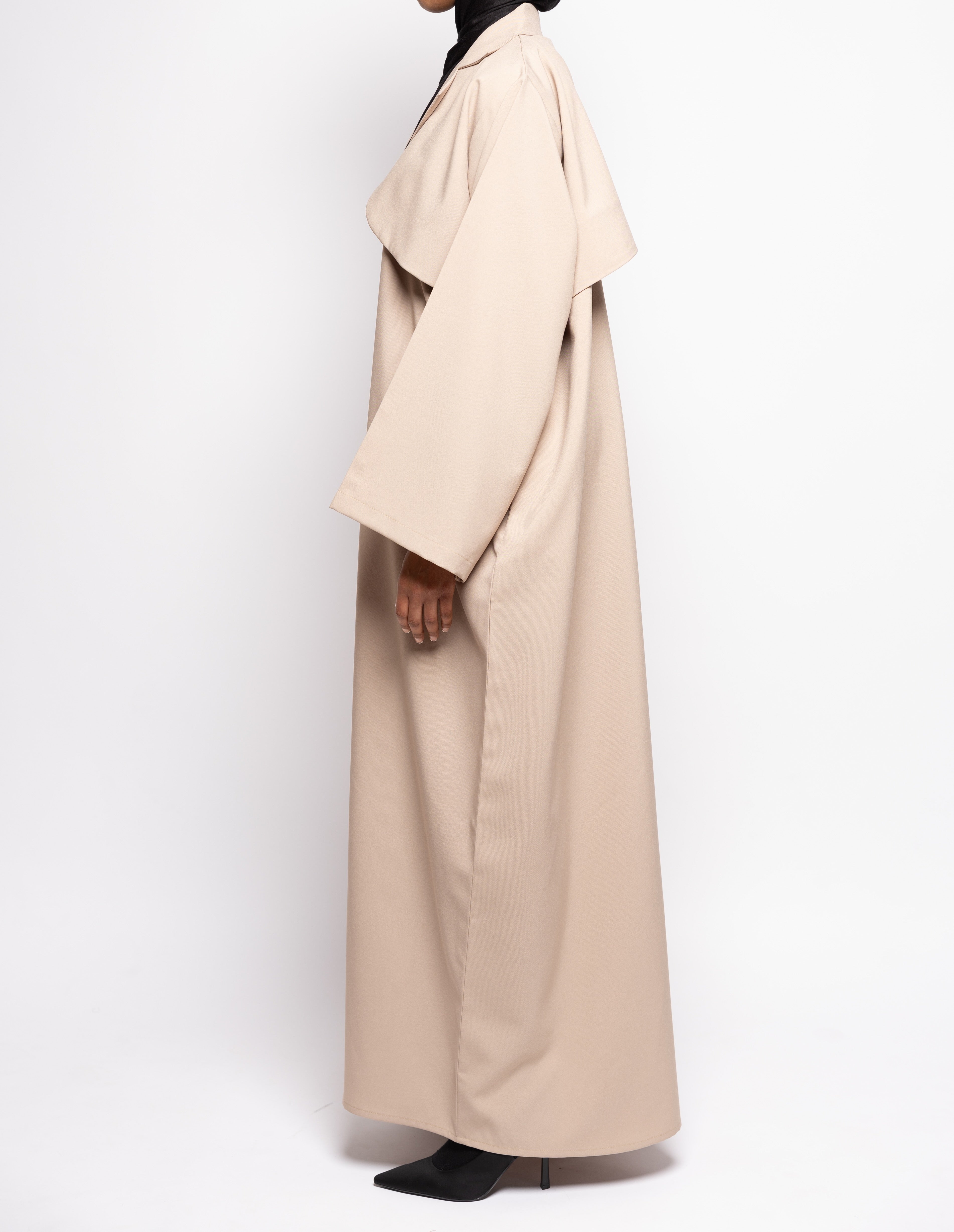 Trench Abaya - Crème