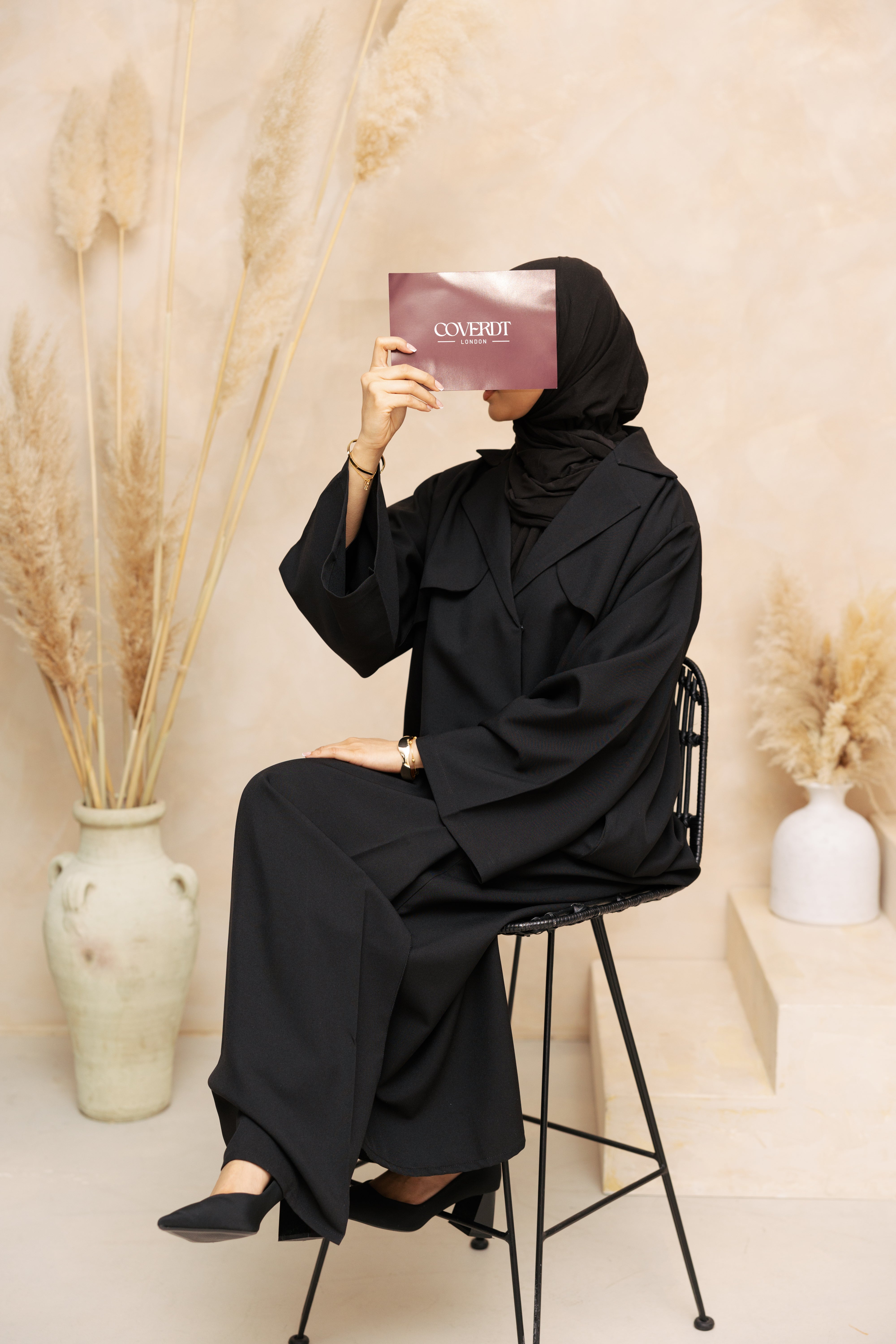 Abaya Trench - Noir