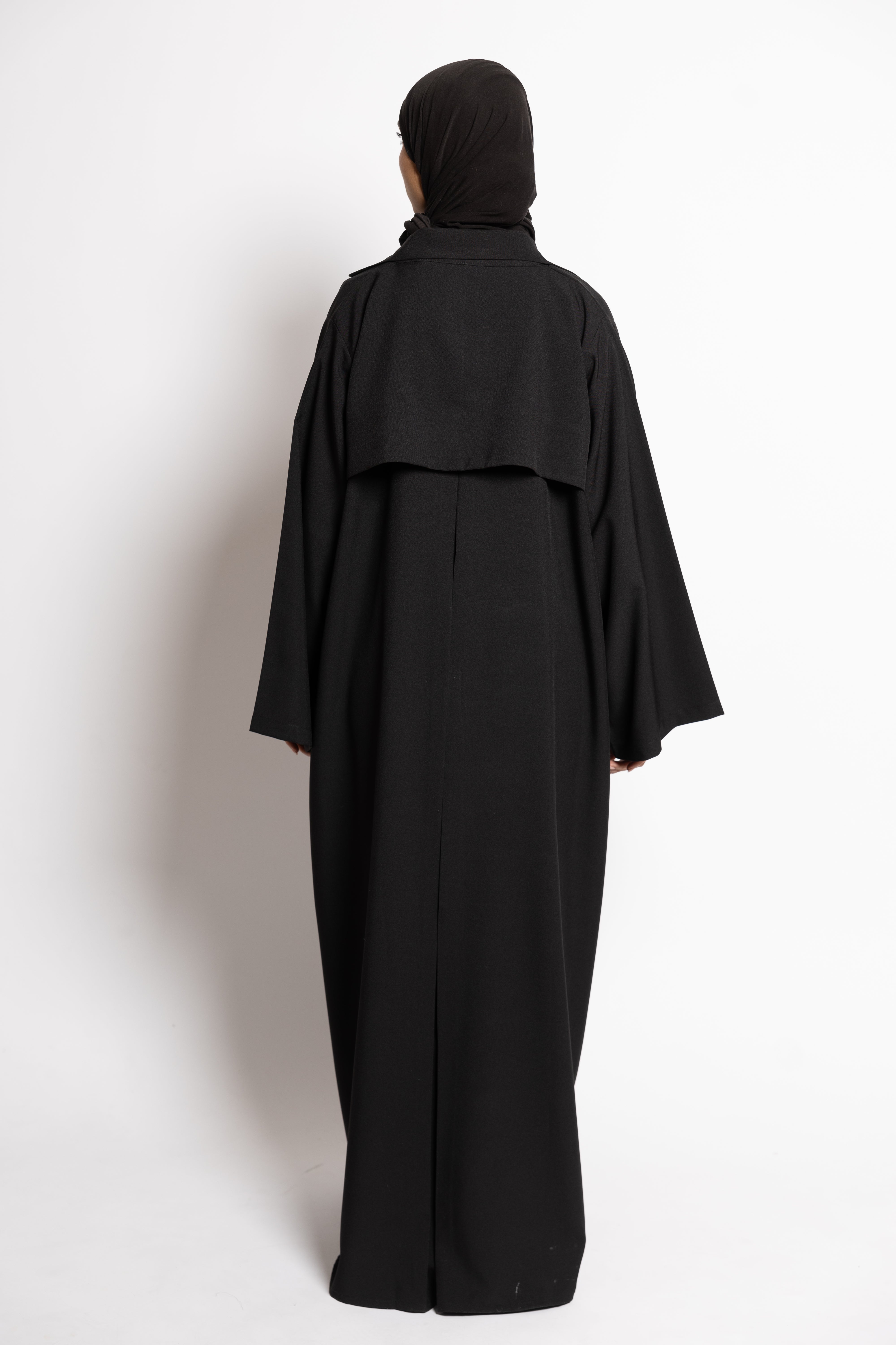 Abaya Trench - Noir