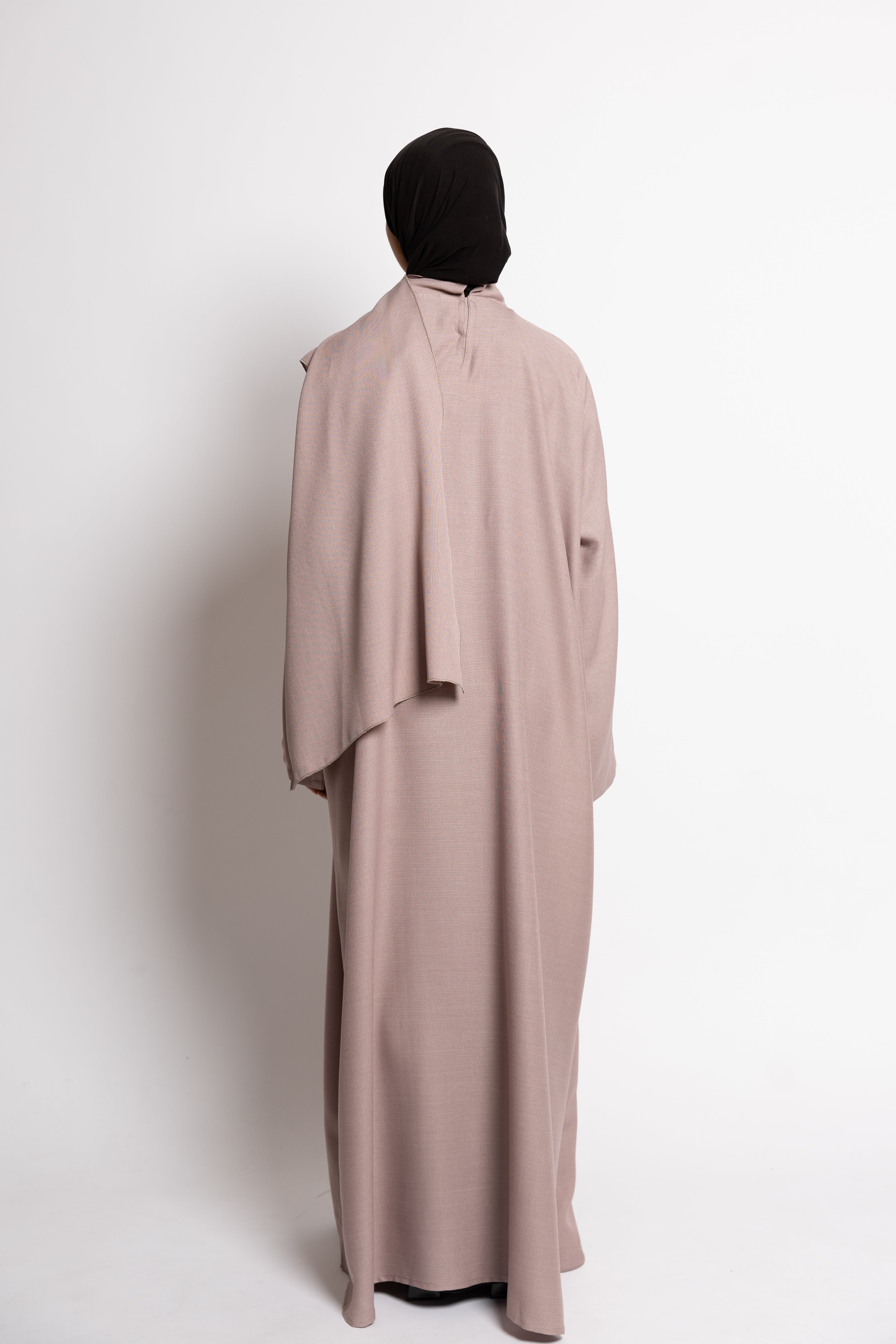 Abaya double - Blush