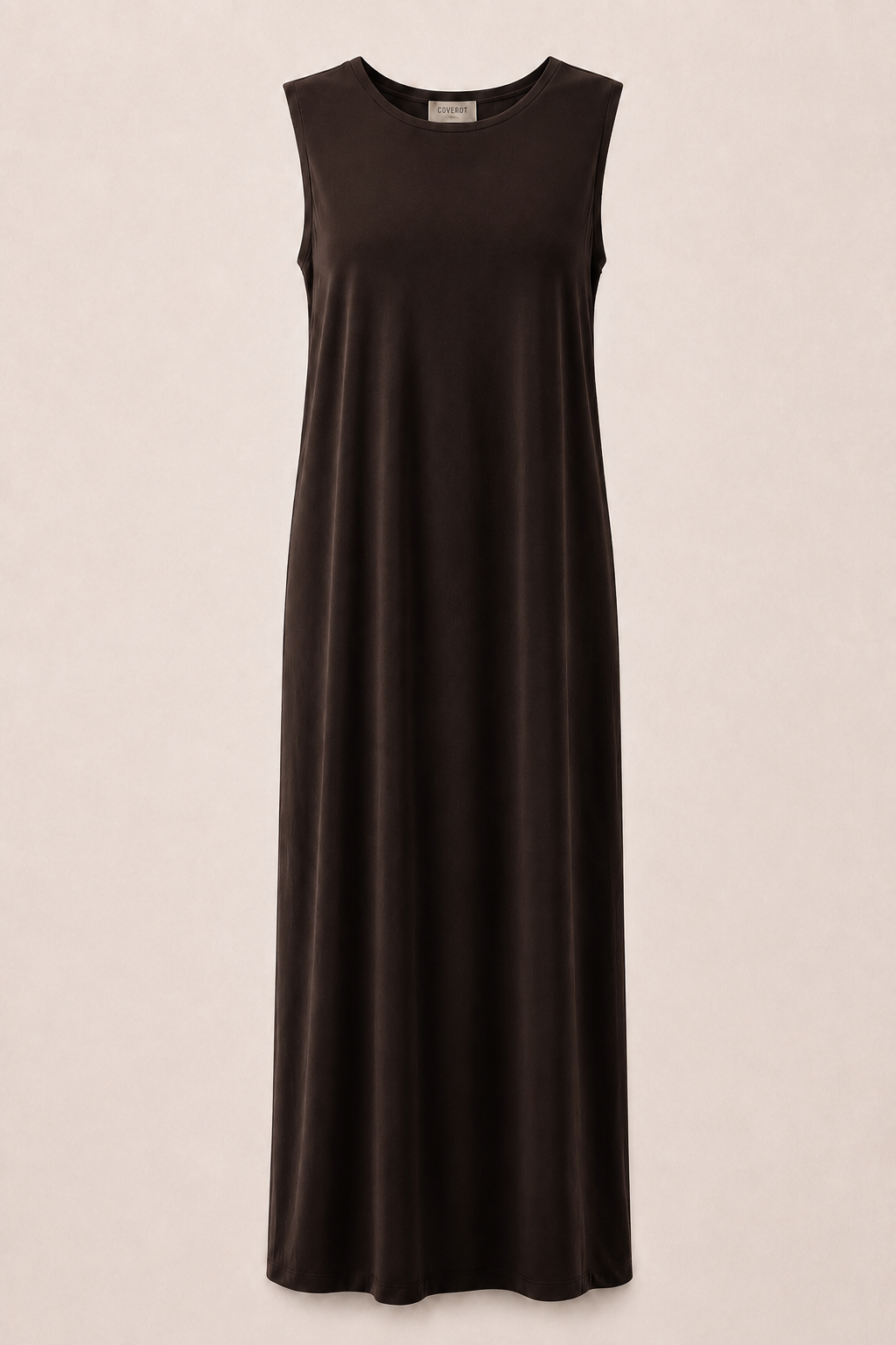 Premium Slip Dress - Espresso Brown