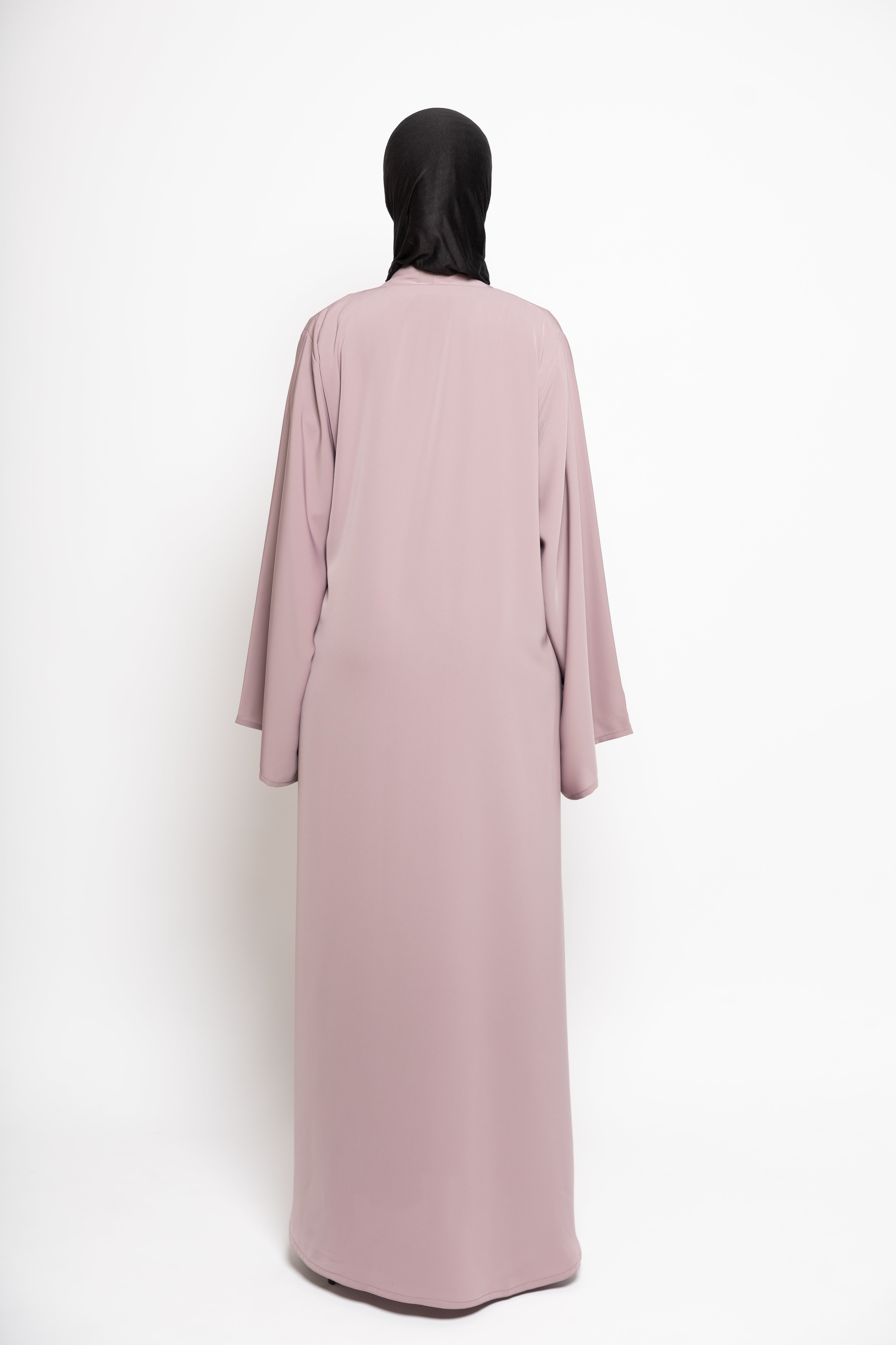 Wrap Abaya - Blush