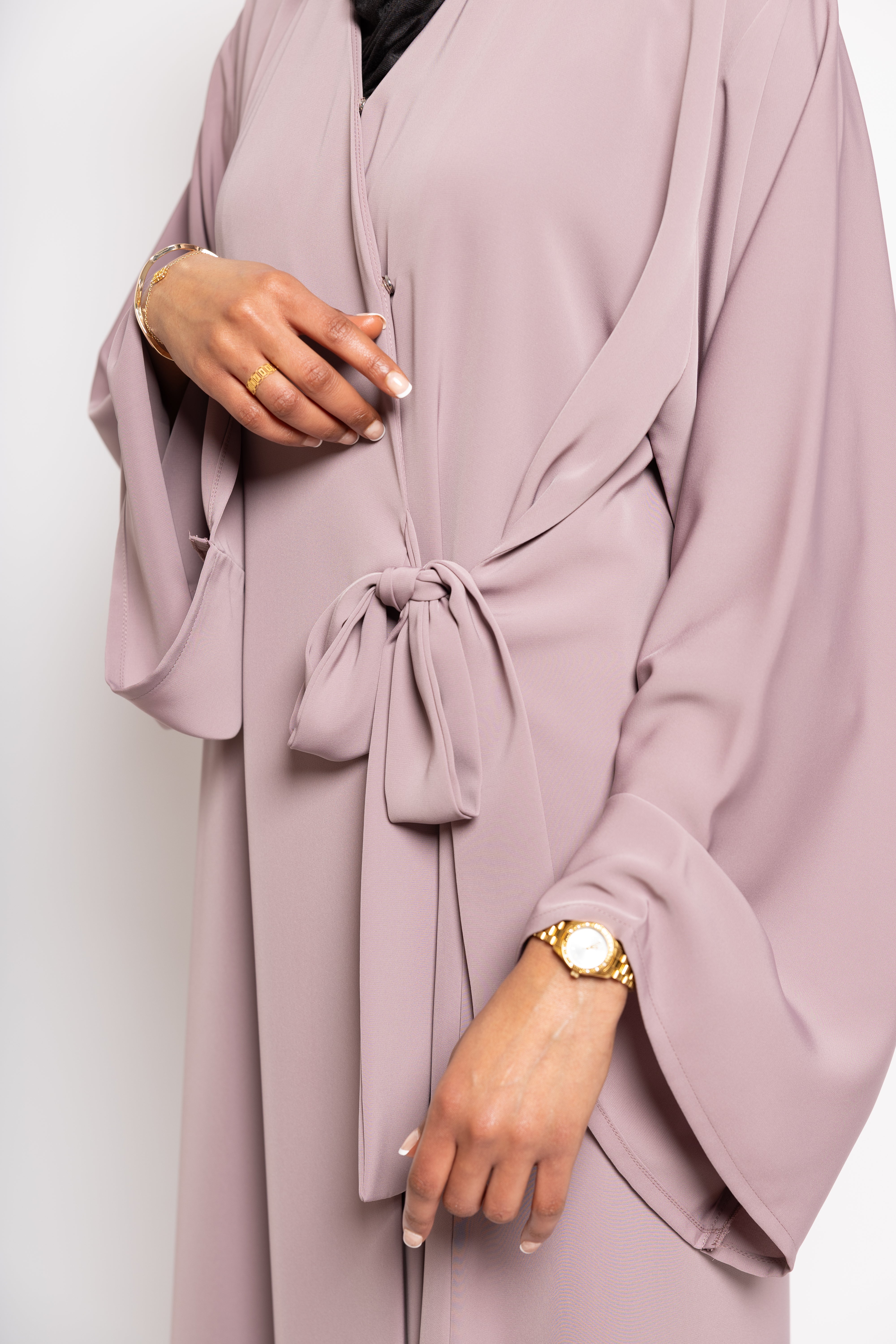 Wrap Abaya - Blush