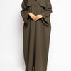 Trench Abaya - Khaki