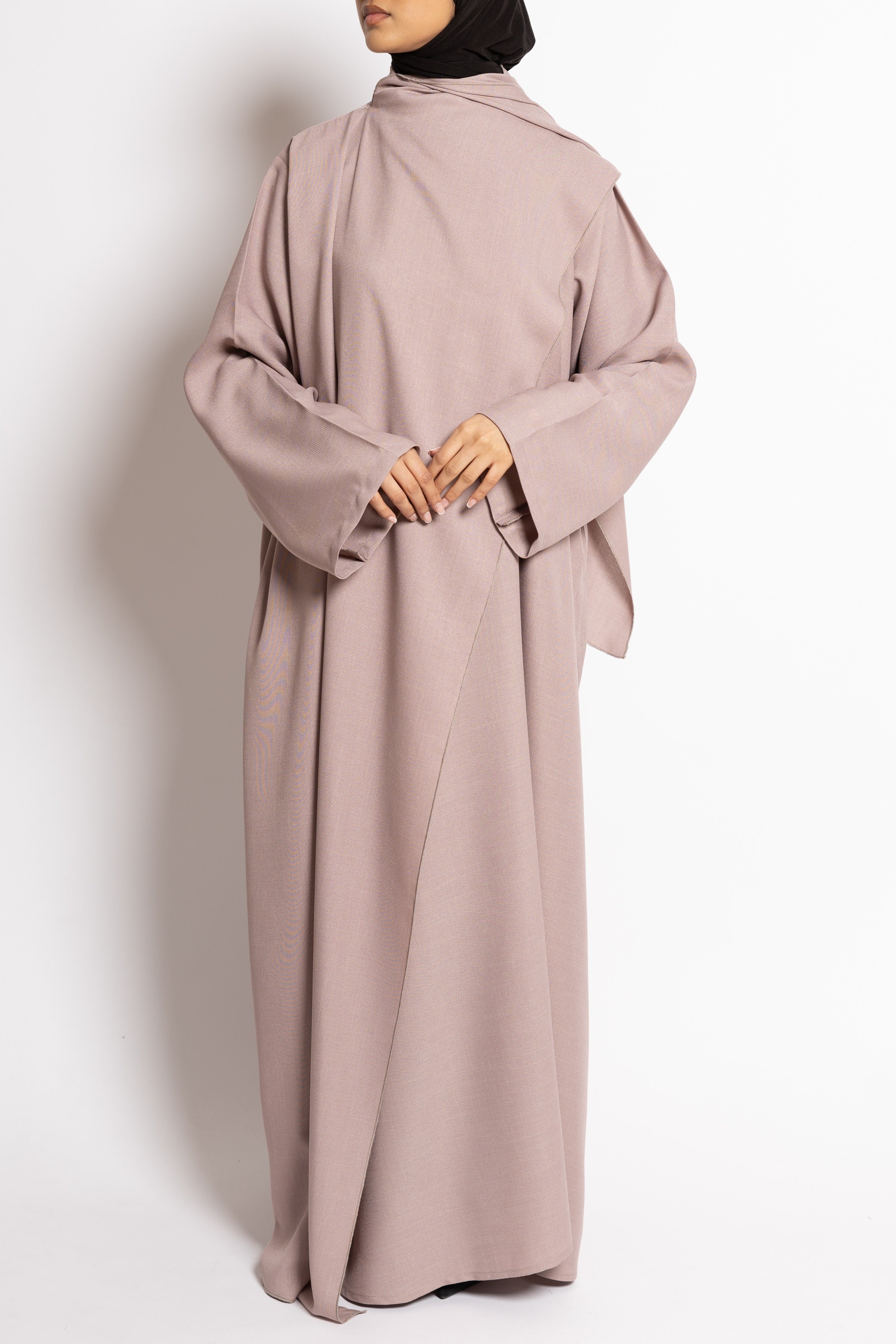 Dual Abaya - Blush