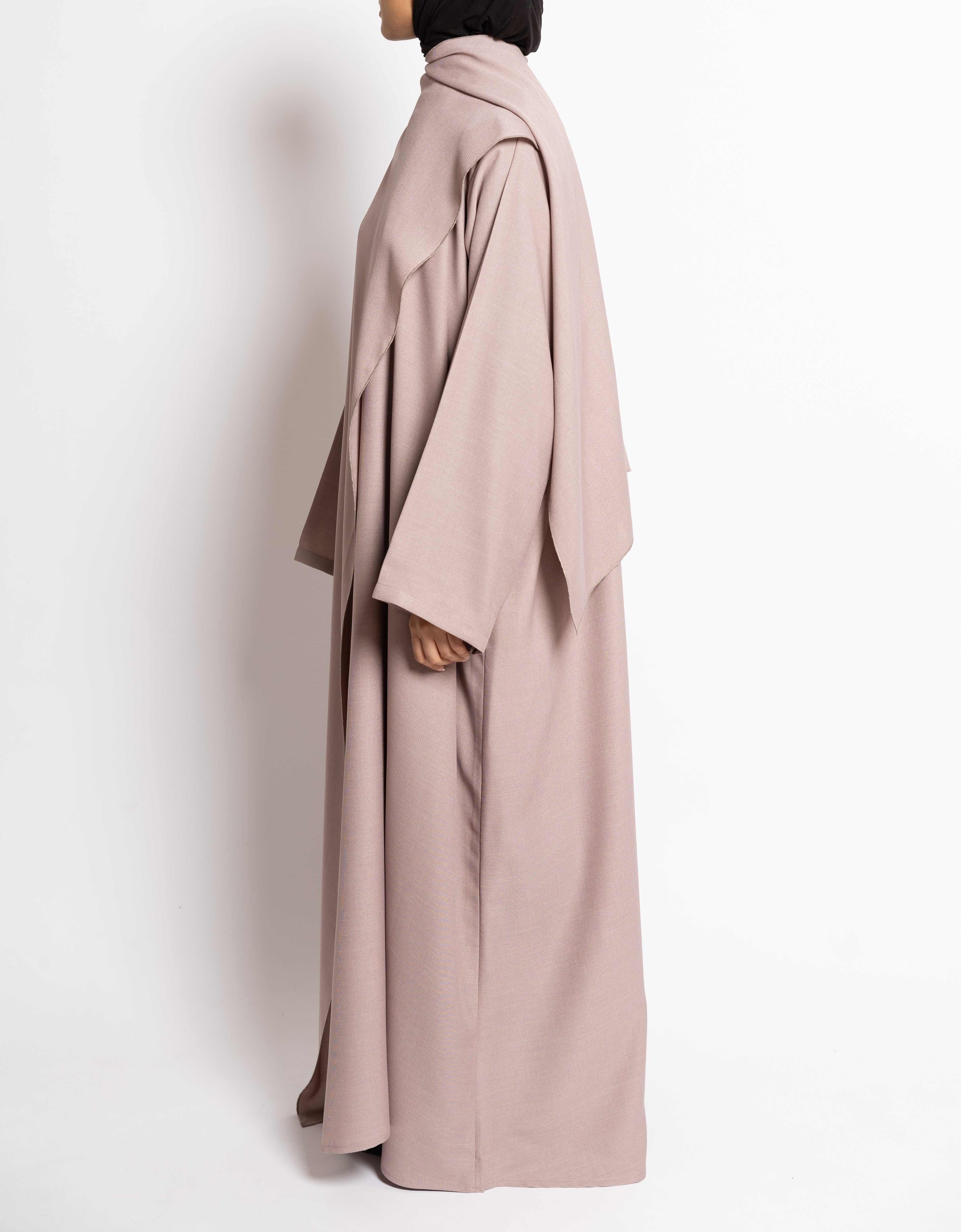 Dual Abaya - Blush