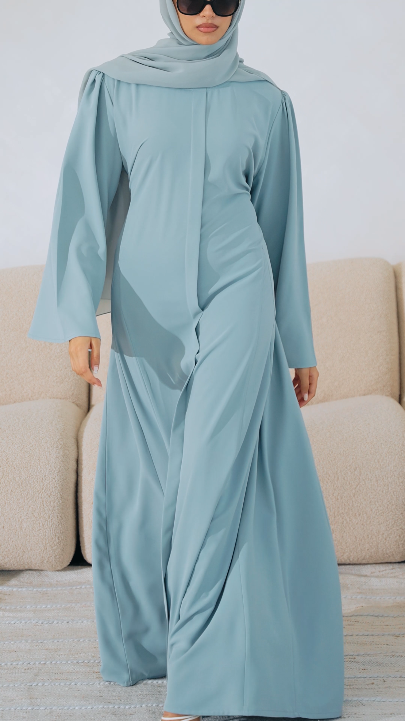 Bella dress - Sky Blue