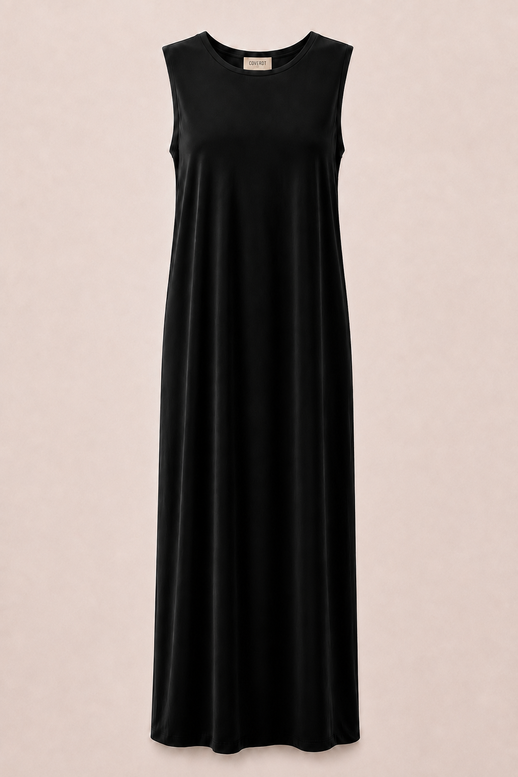 Premium Slip Dress - Black
