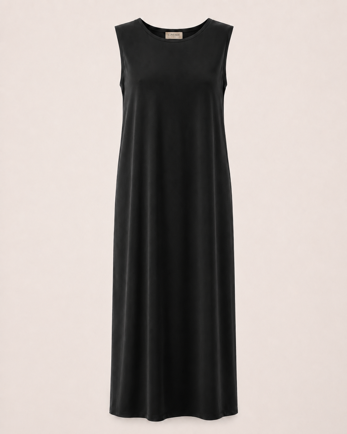 Premium Slip Dress - Black